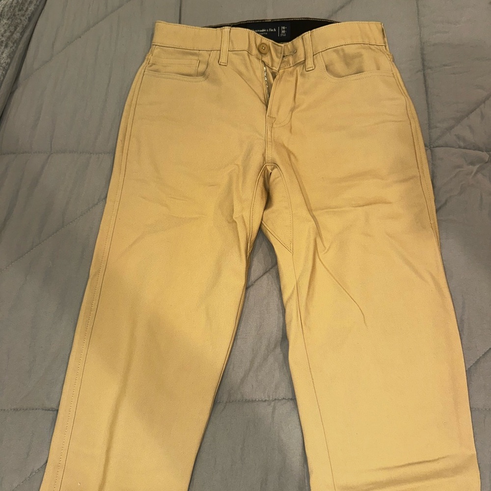 Men's ABERCROMBIE & FITCH Tan Pants